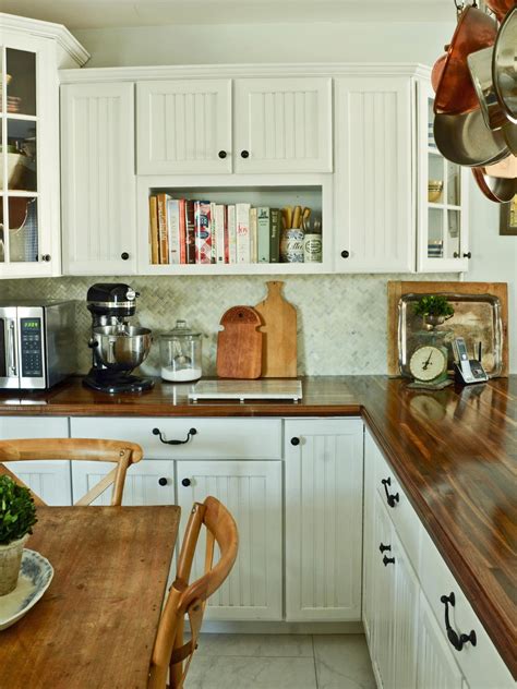 butcher block kitchen cabinets